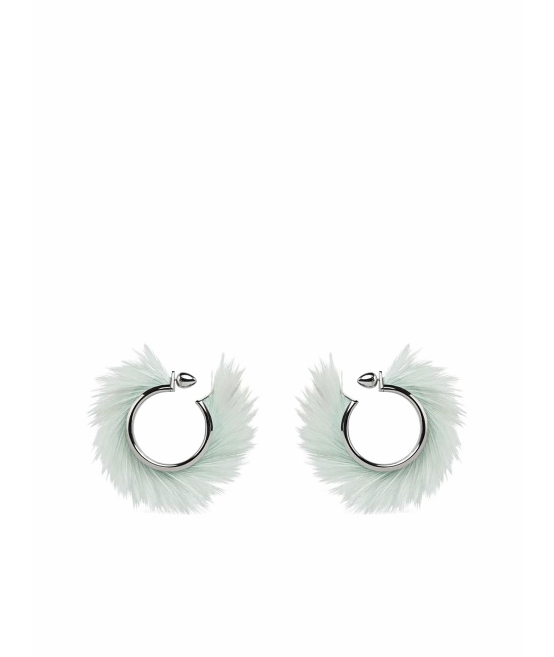 ALAIA Голубые серьги, фото 1