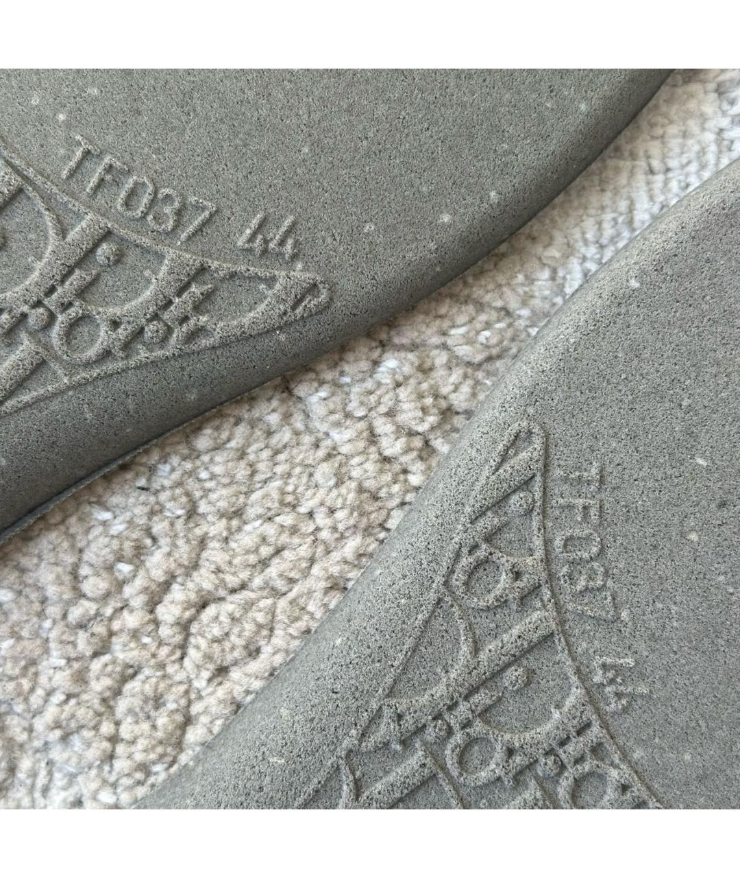 CACTUS JACK BY TRAVIS SCOTT Коричневые замшевые низкие кроссовки / кеды, фото 8