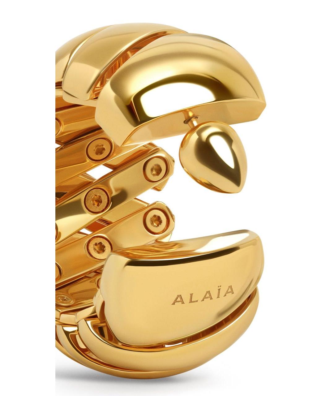 ALAIA Желтые серьги, фото 2