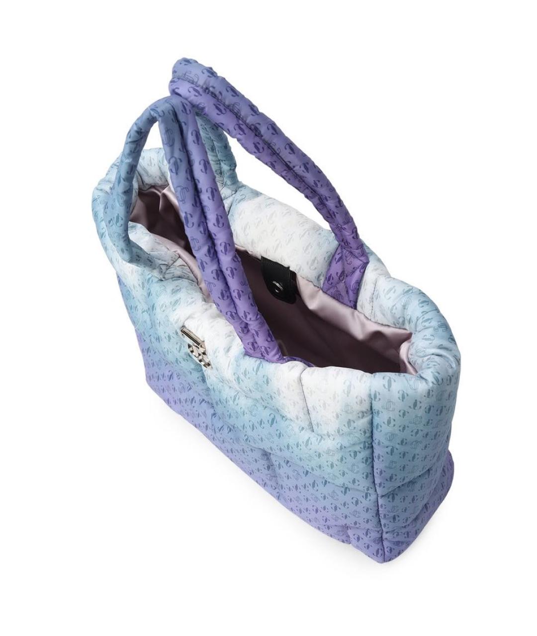 JIMMY CHOO Мульти тканевая сумка с короткими ручками, фото 3