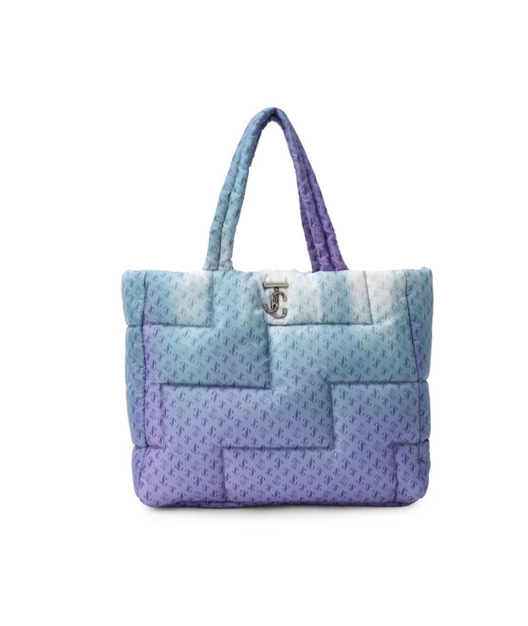 JIMMY CHOO Мульти тканевая сумка с короткими ручками, фото 5