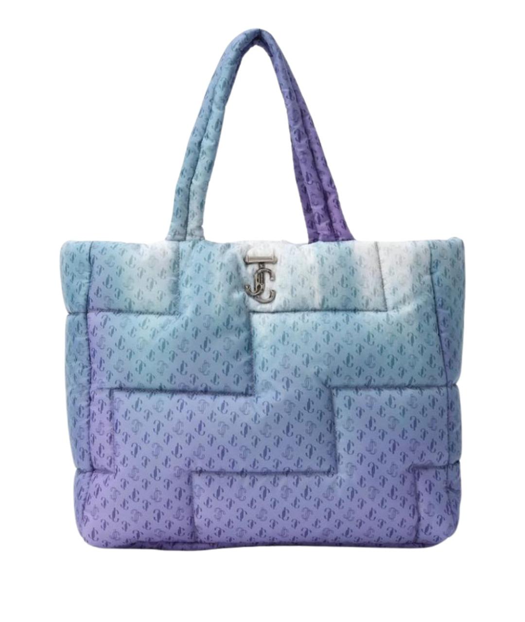 JIMMY CHOO Мульти тканевая сумка с короткими ручками, фото 1