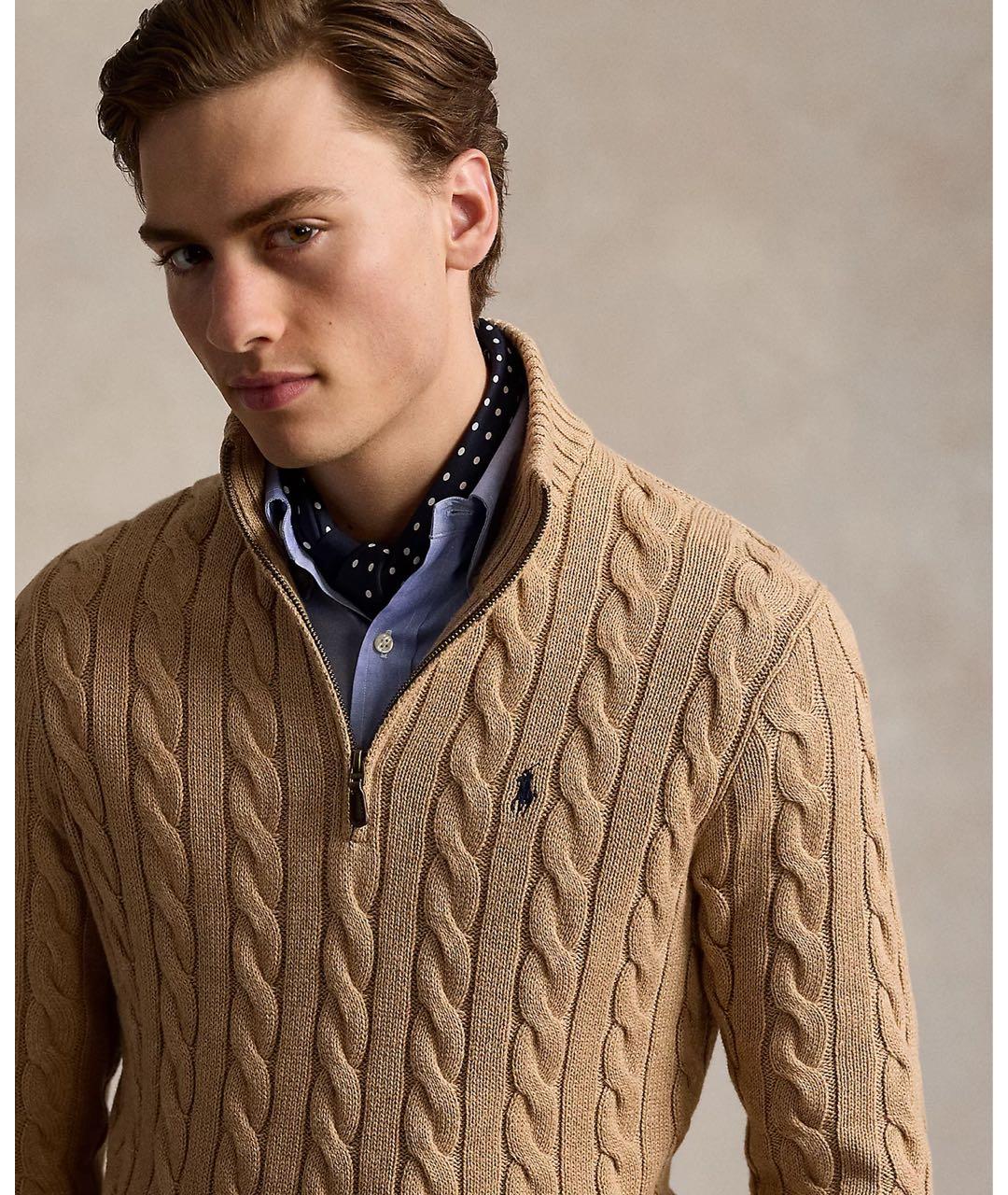 POLO RALPH LAUREN Хлопковый джемпер / свитер, фото 3