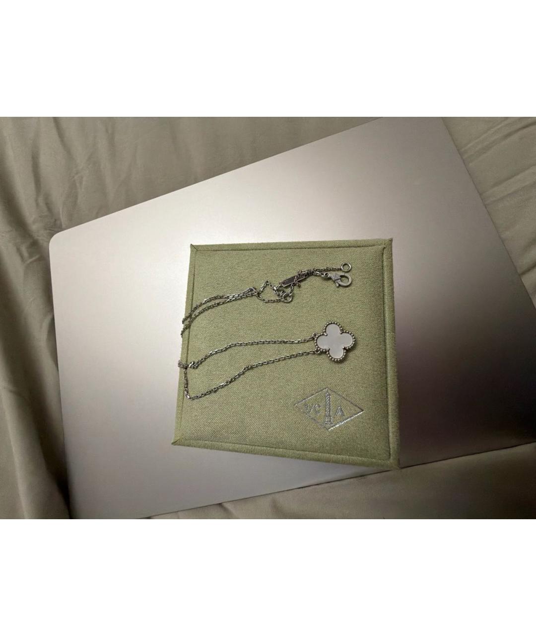 VAN CLEEF & ARPELS Белое колье из белого золота, фото 3