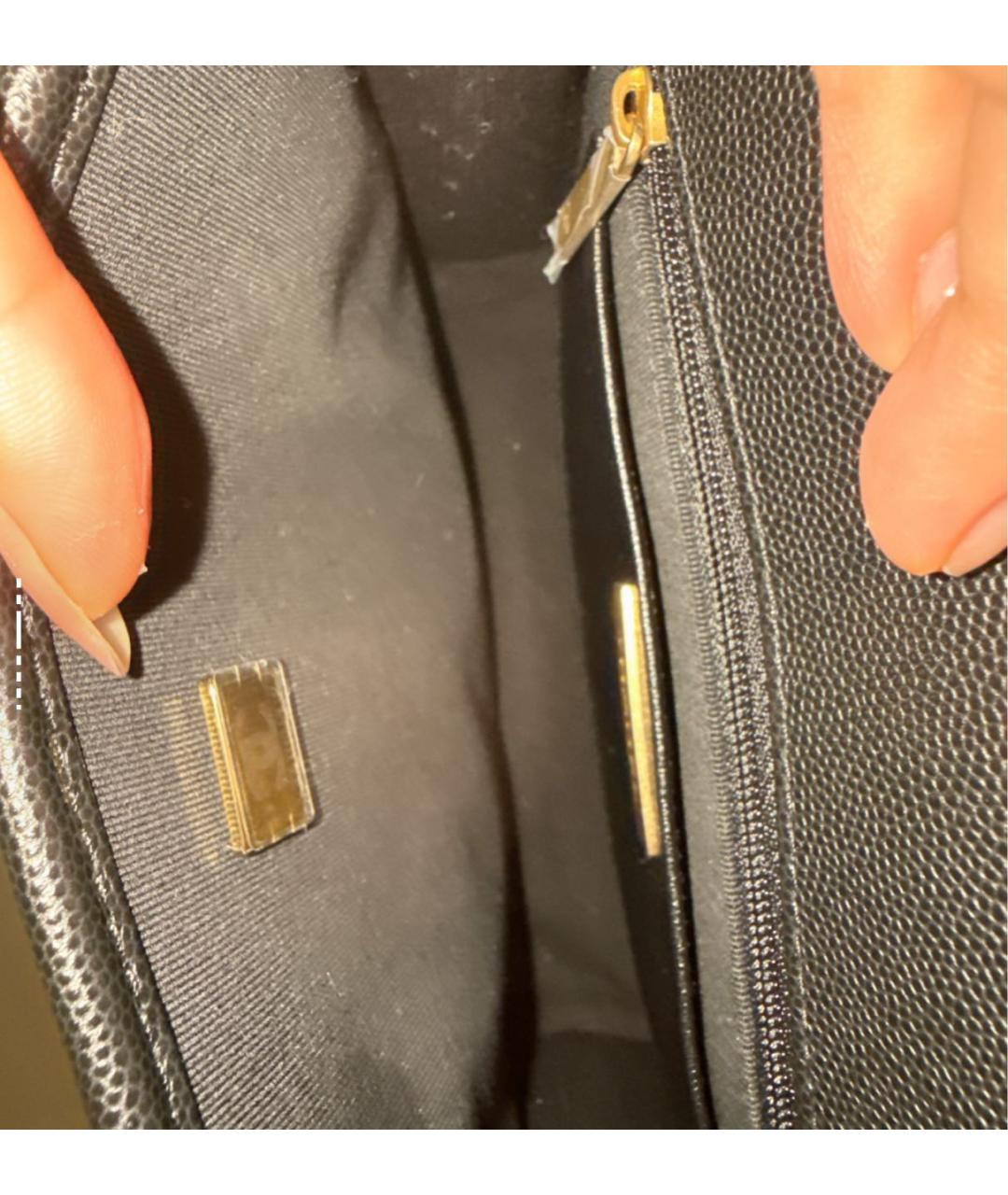 CHANEL Черный кожаный рюкзак, фото 8