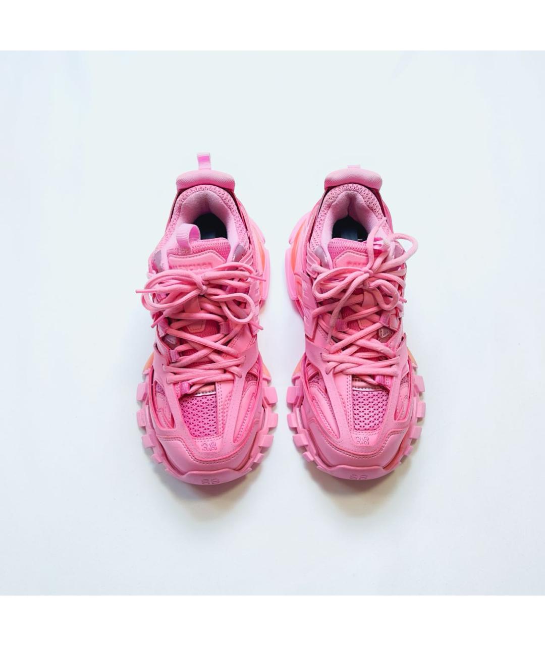 BALENCIAGA Розовые резиновые кроссовки, фото 5
