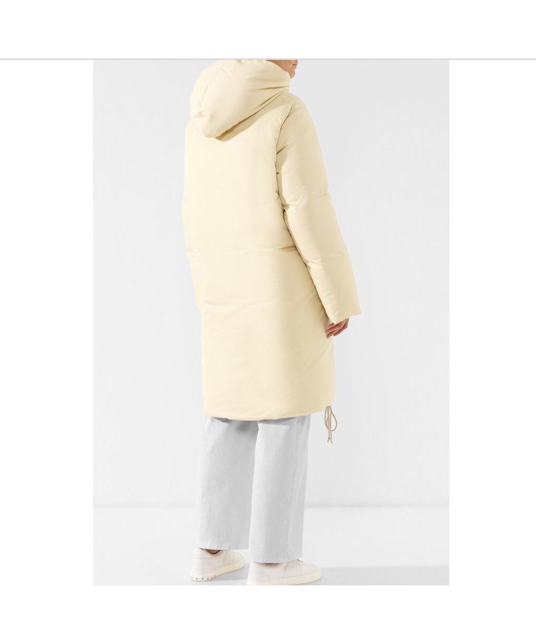 CELINE Бежевый хлопковый пуховик, фото 3