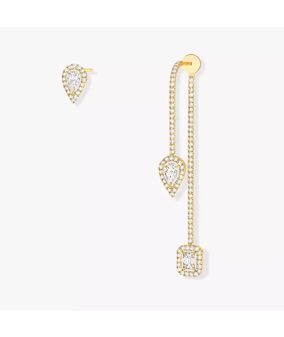 MESSIKA Золотые серьги из желтого золота, фото 2