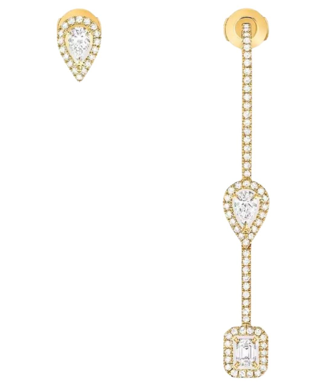 MESSIKA Золотые серьги из желтого золота, фото 1