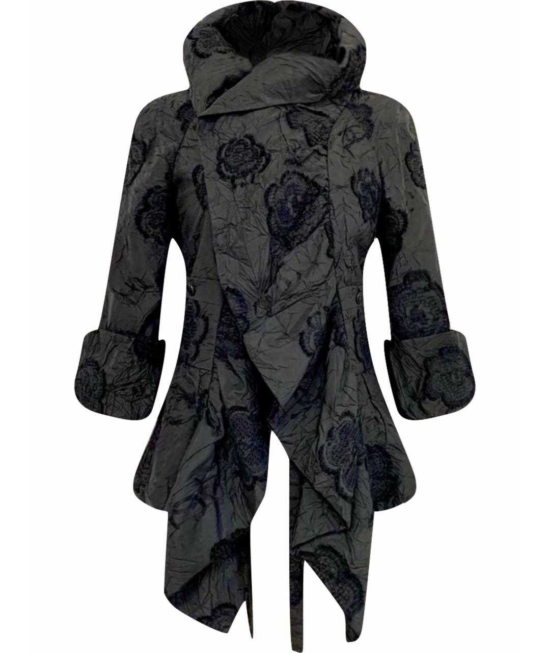 CHANEL Черная шелковая куртка, фото 1