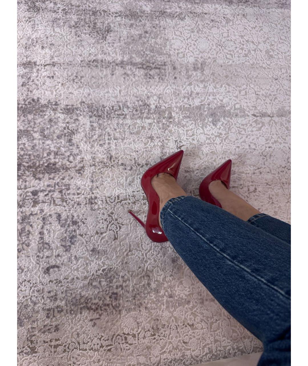 LE SILLA Красные туфли из лакированной кожи, фото 4
