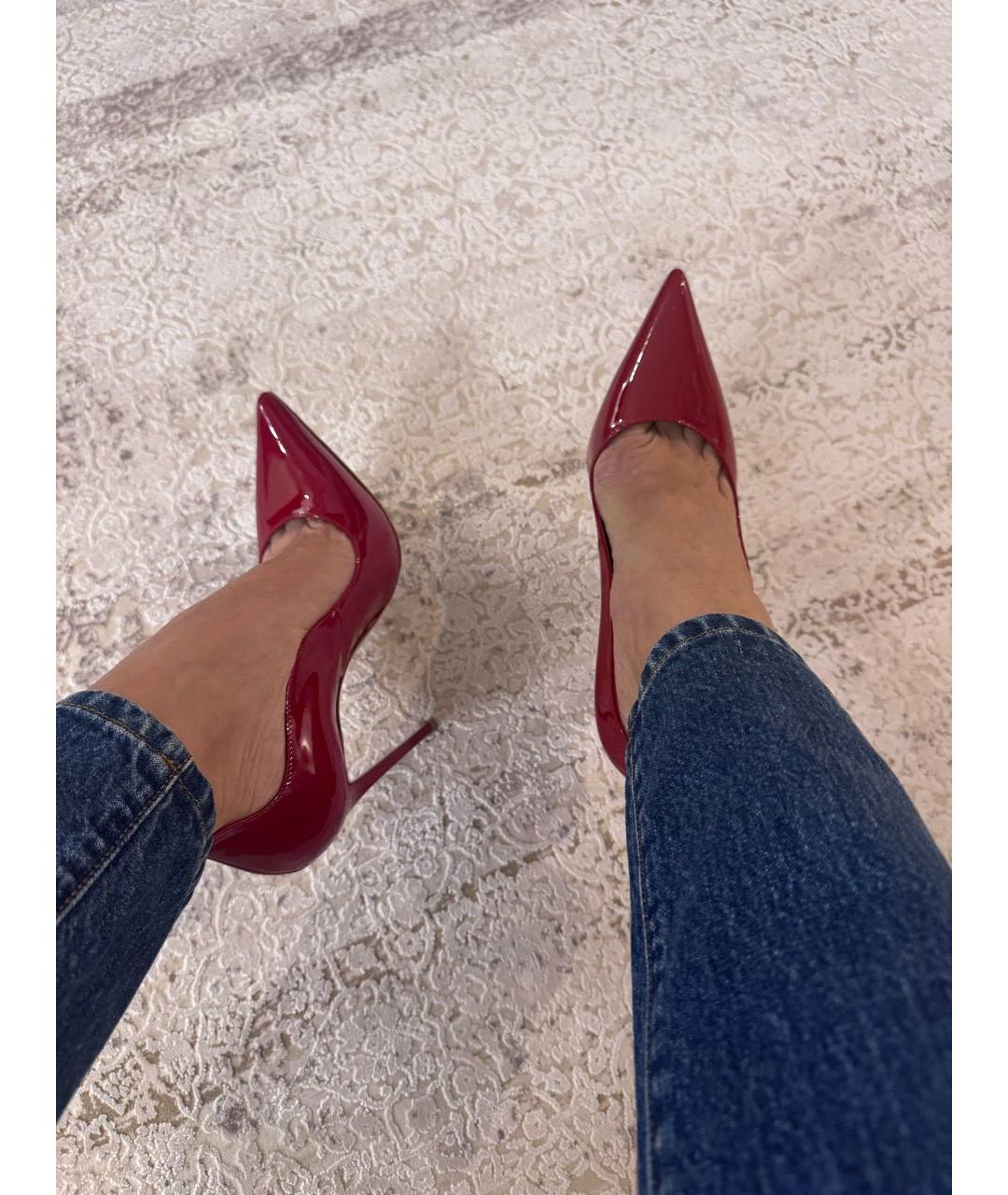 LE SILLA Красные туфли из лакированной кожи, фото 3