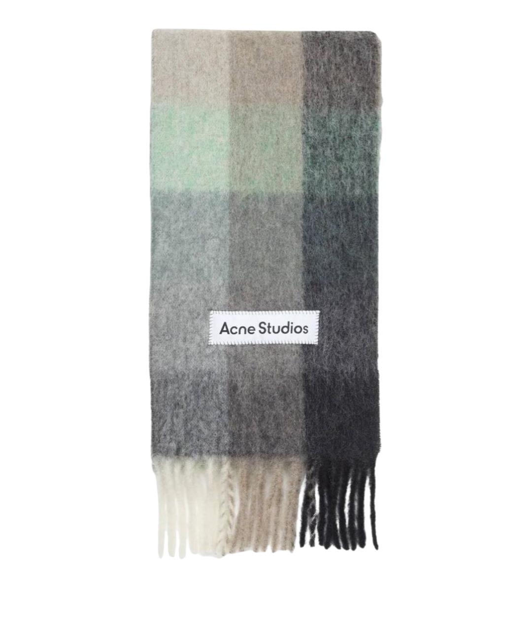 ACNE STUDIOS Мульти шерстяной шарф, фото 1