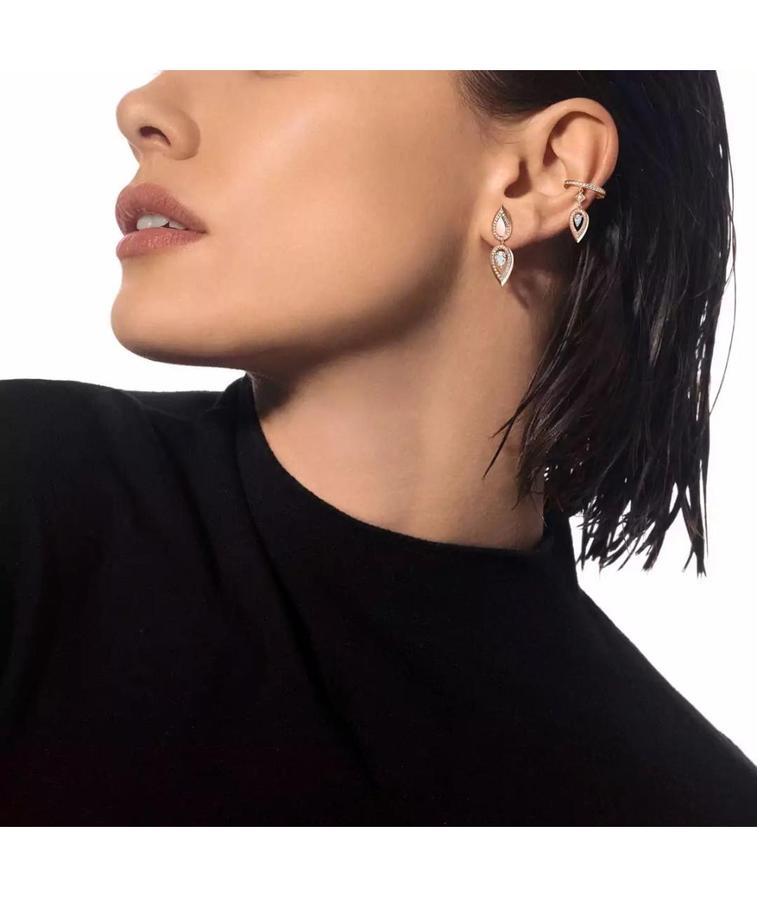 MESSIKA Золотые серьги из розового золота, фото 2