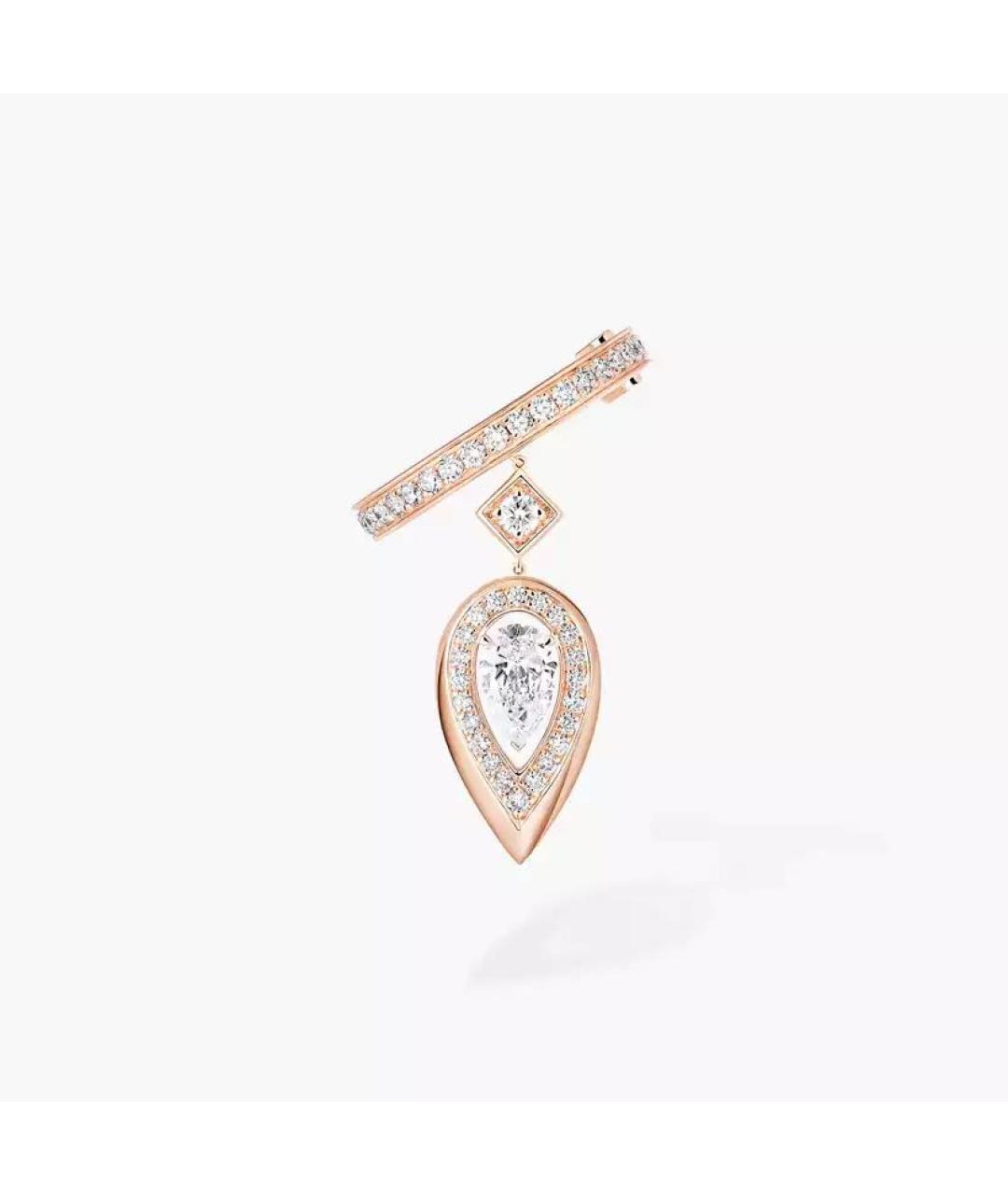 MESSIKA Золотые серьги из розового золота, фото 4