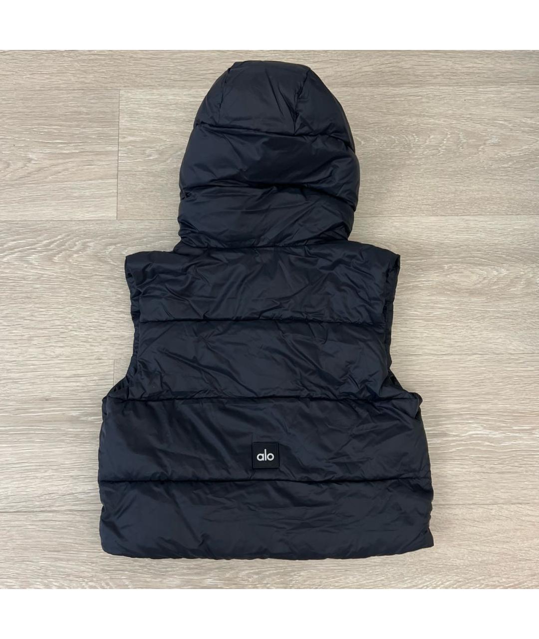 ALO YOGA Черный жилет, фото 3