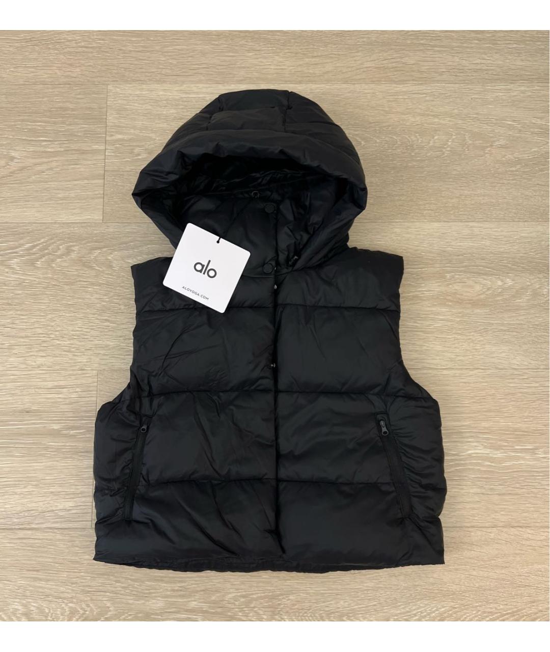ALO YOGA Черный жилет, фото 6
