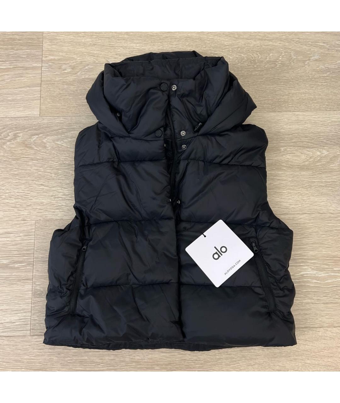 ALO YOGA Черный жилет, фото 4