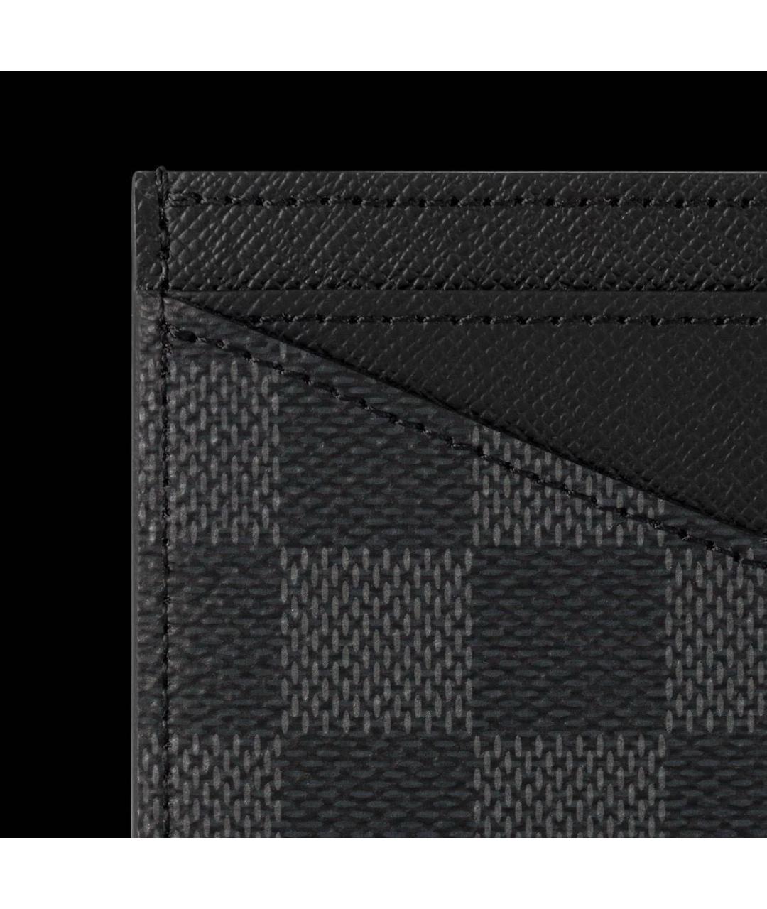 LOUIS VUITTON Черный кардхолдер, фото 2