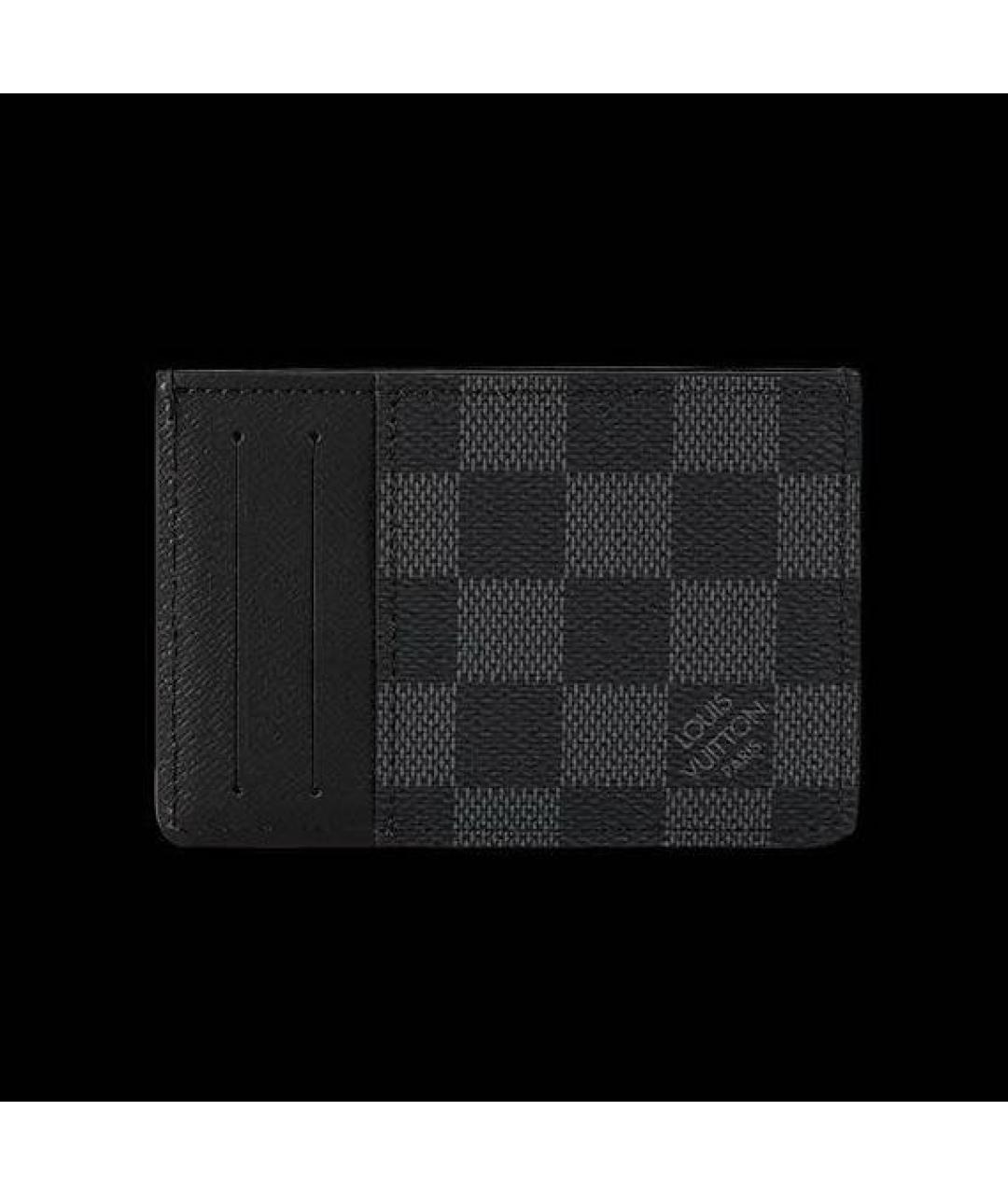 LOUIS VUITTON Черный кардхолдер, фото 6