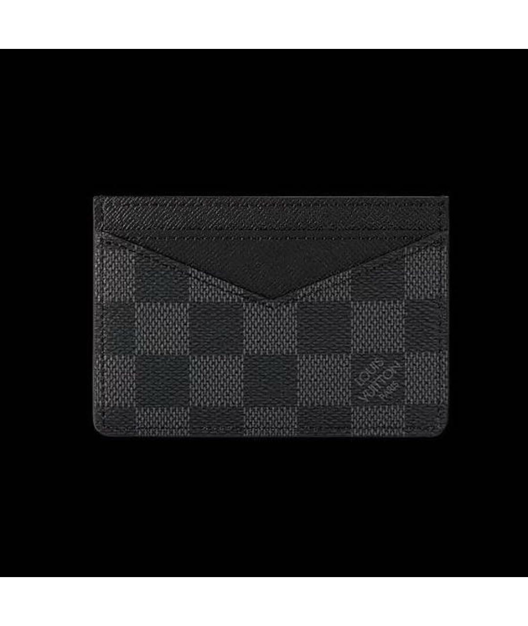 LOUIS VUITTON Черный кардхолдер, фото 8