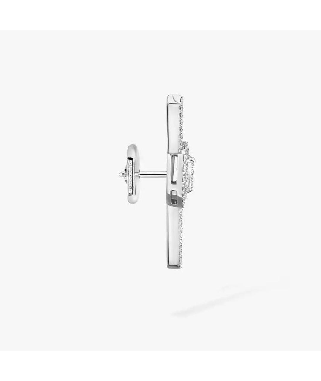 MESSIKA Серебряные серьги из белого золота, фото 4