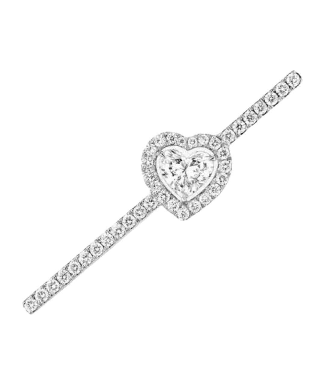 MESSIKA Серебряные серьги из белого золота, фото 1