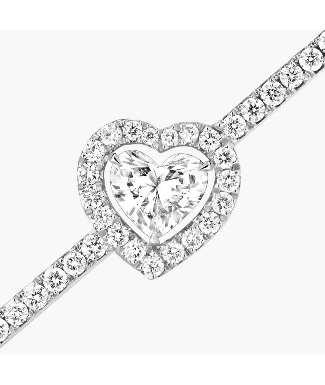 MESSIKA Серебряные серьги из белого золота, фото 3