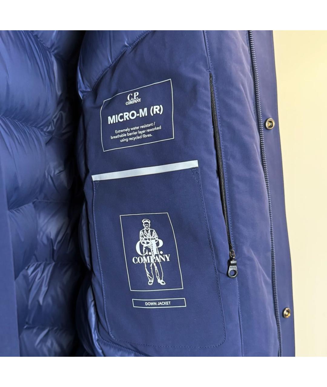 CP COMPANY Темно-синий пуховик, фото 7