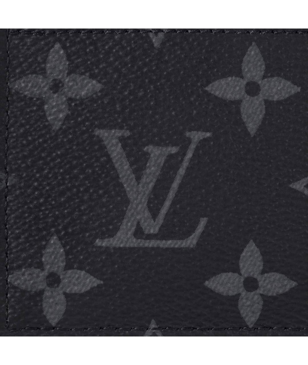 LOUIS VUITTON Черный кардхолдер, фото 5