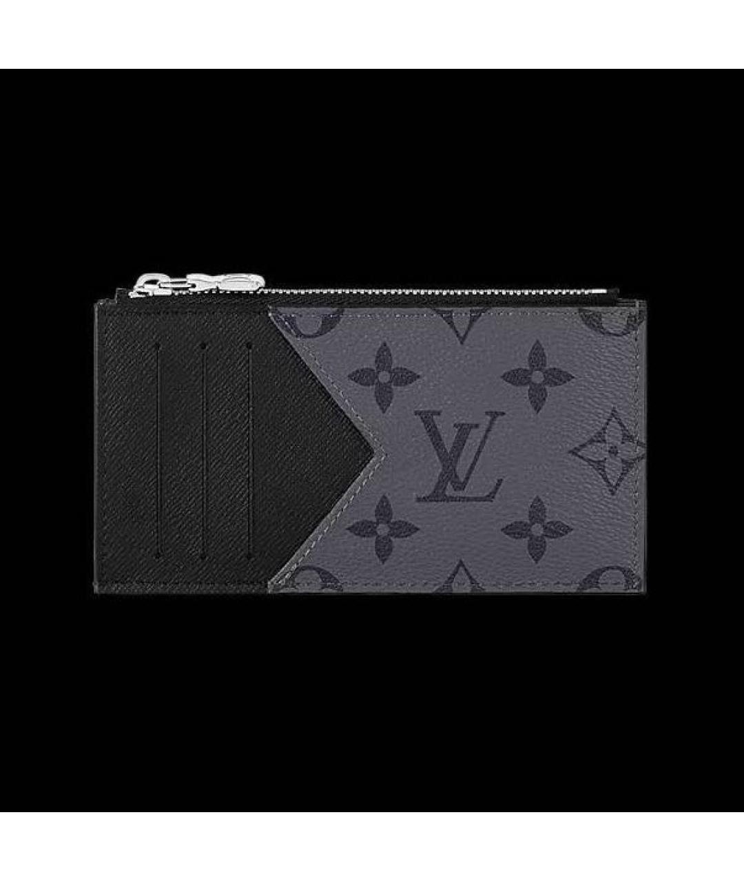 LOUIS VUITTON Черный кардхолдер, фото 8
