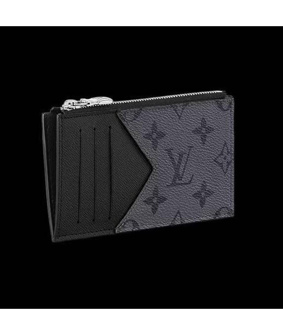 LOUIS VUITTON Черный кардхолдер, фото 3
