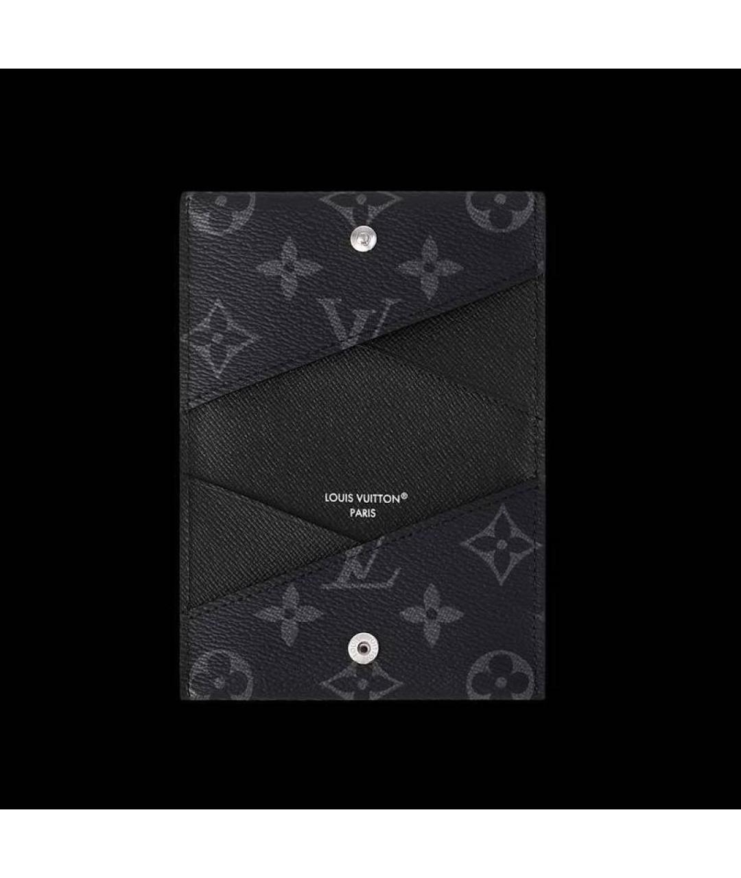 LOUIS VUITTON Черный кардхолдер, фото 3
