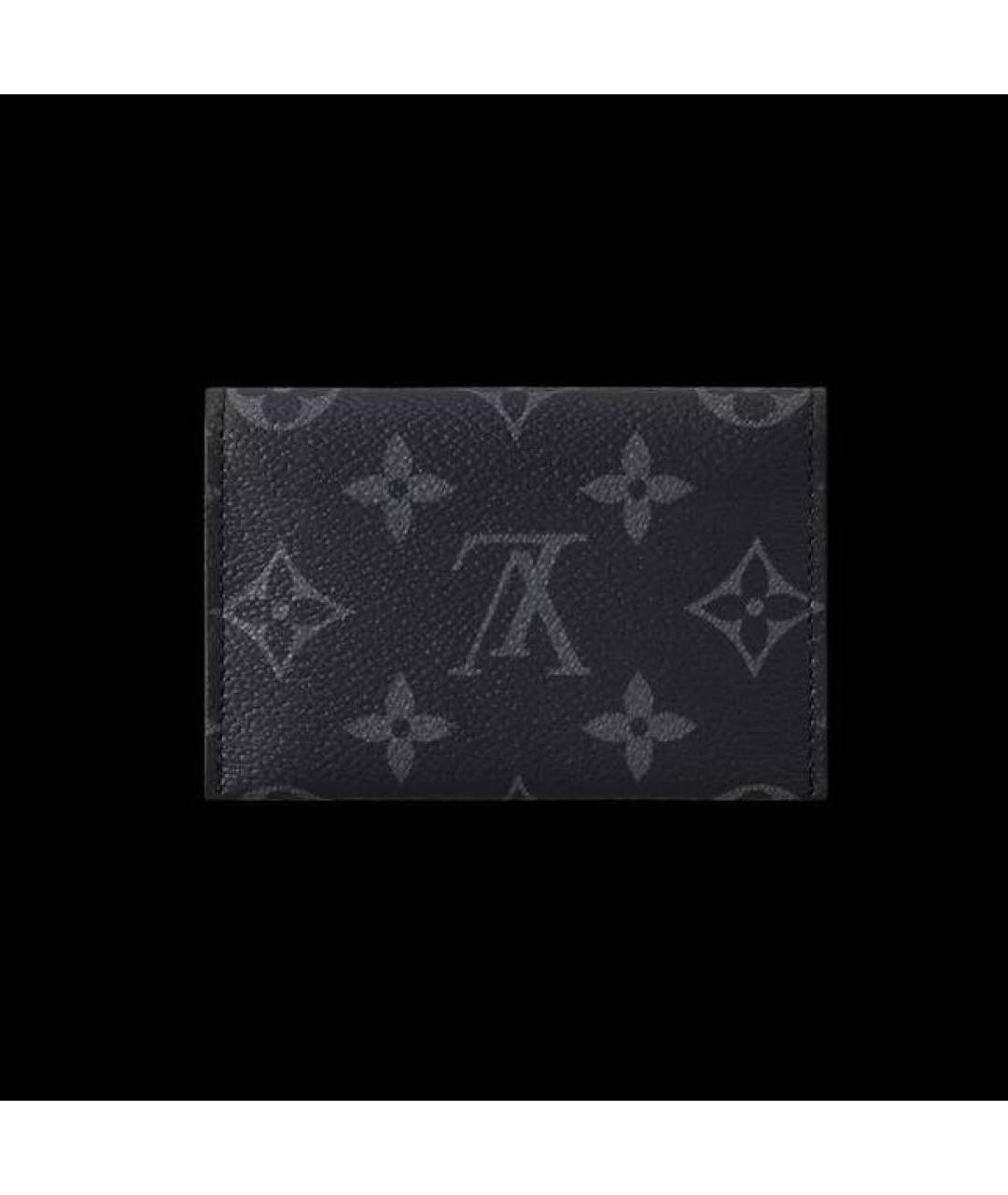 LOUIS VUITTON Черный кардхолдер, фото 4