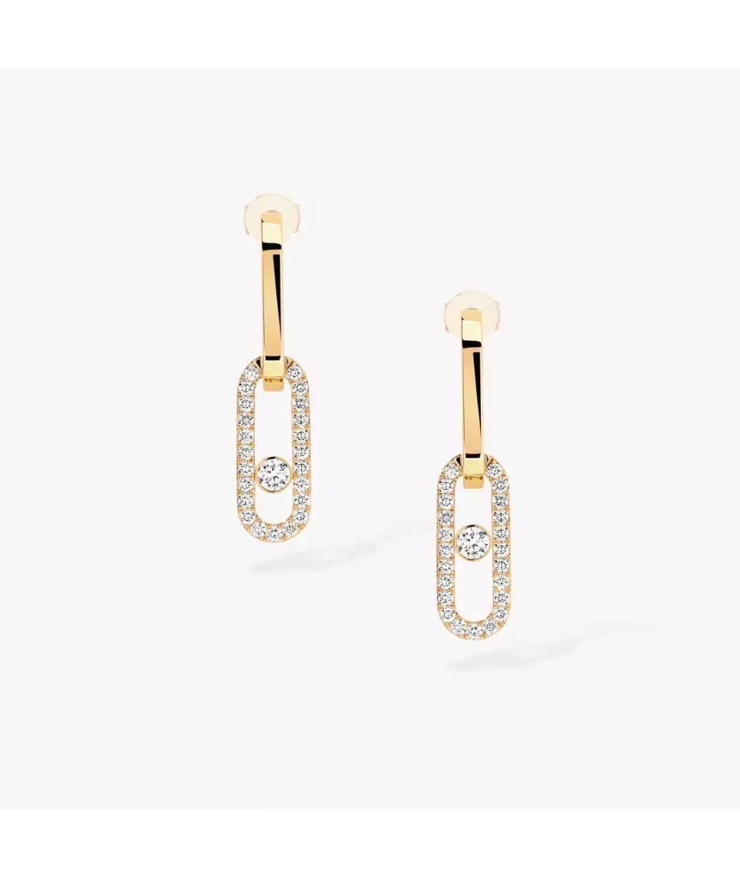 MESSIKA Золотые серьги из желтого золота, фото 1