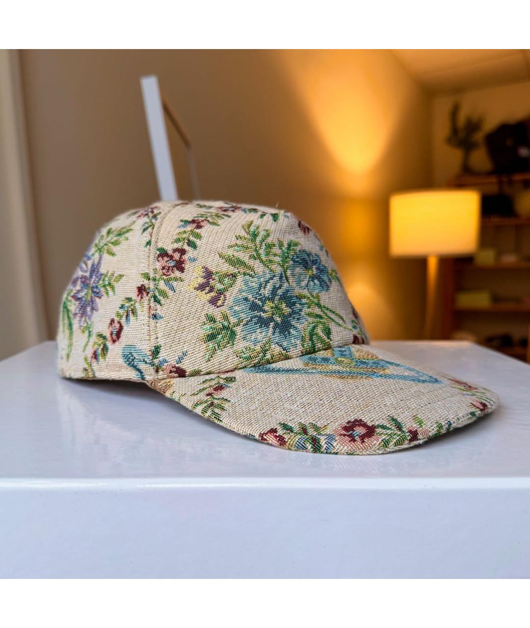 VIVIENNE WESTWOOD Бежевая хлопковая кепка/бейсболка, фото 9