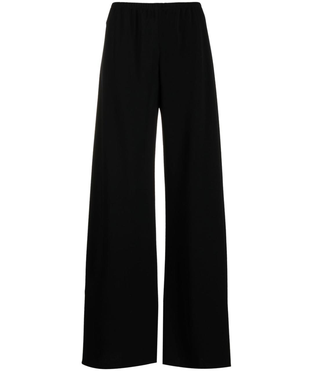 THE ROW Черные полиэстеровые брюки широкие, фото 1