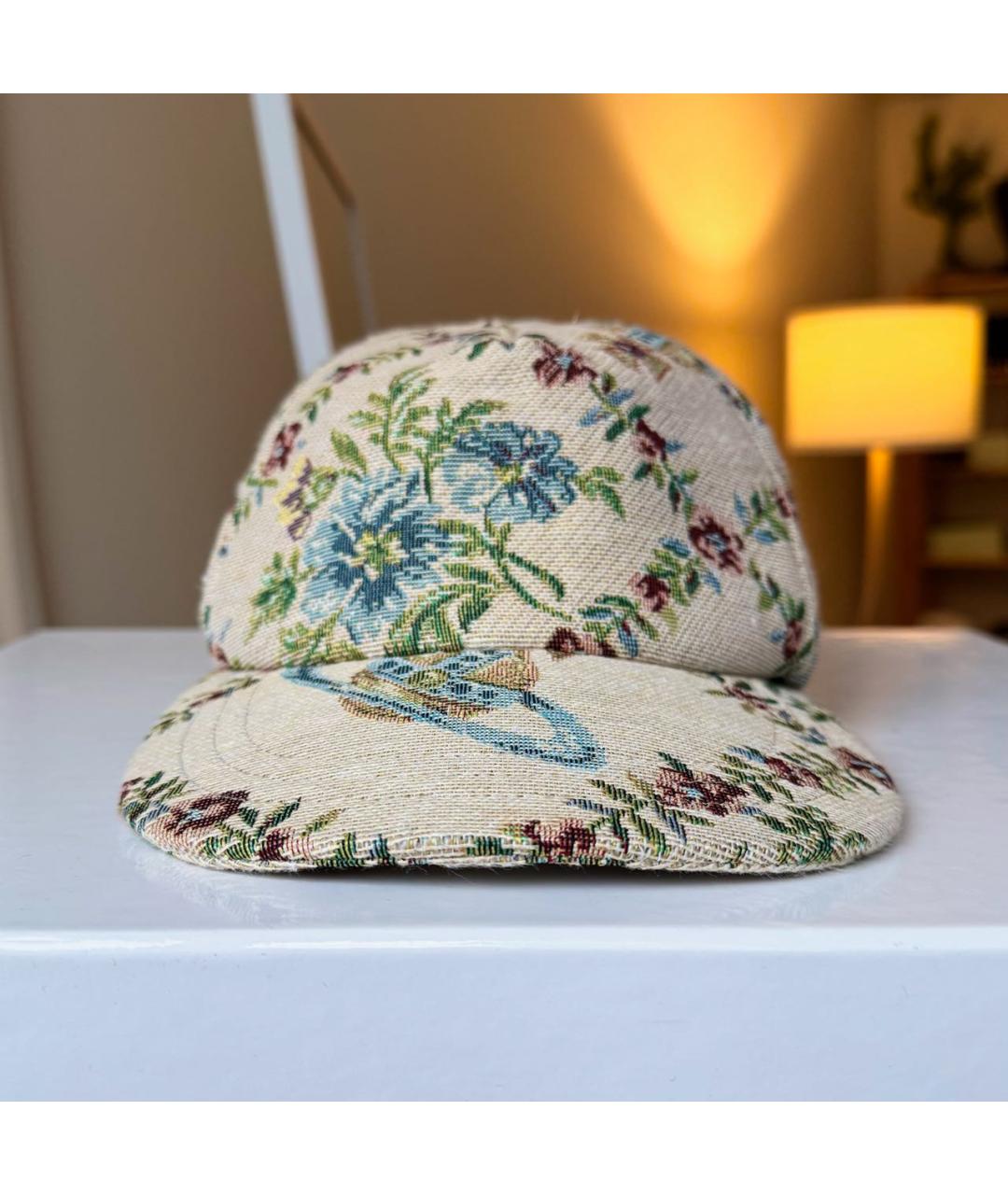 VIVIENNE WESTWOOD Бежевая хлопковая кепка, фото 2