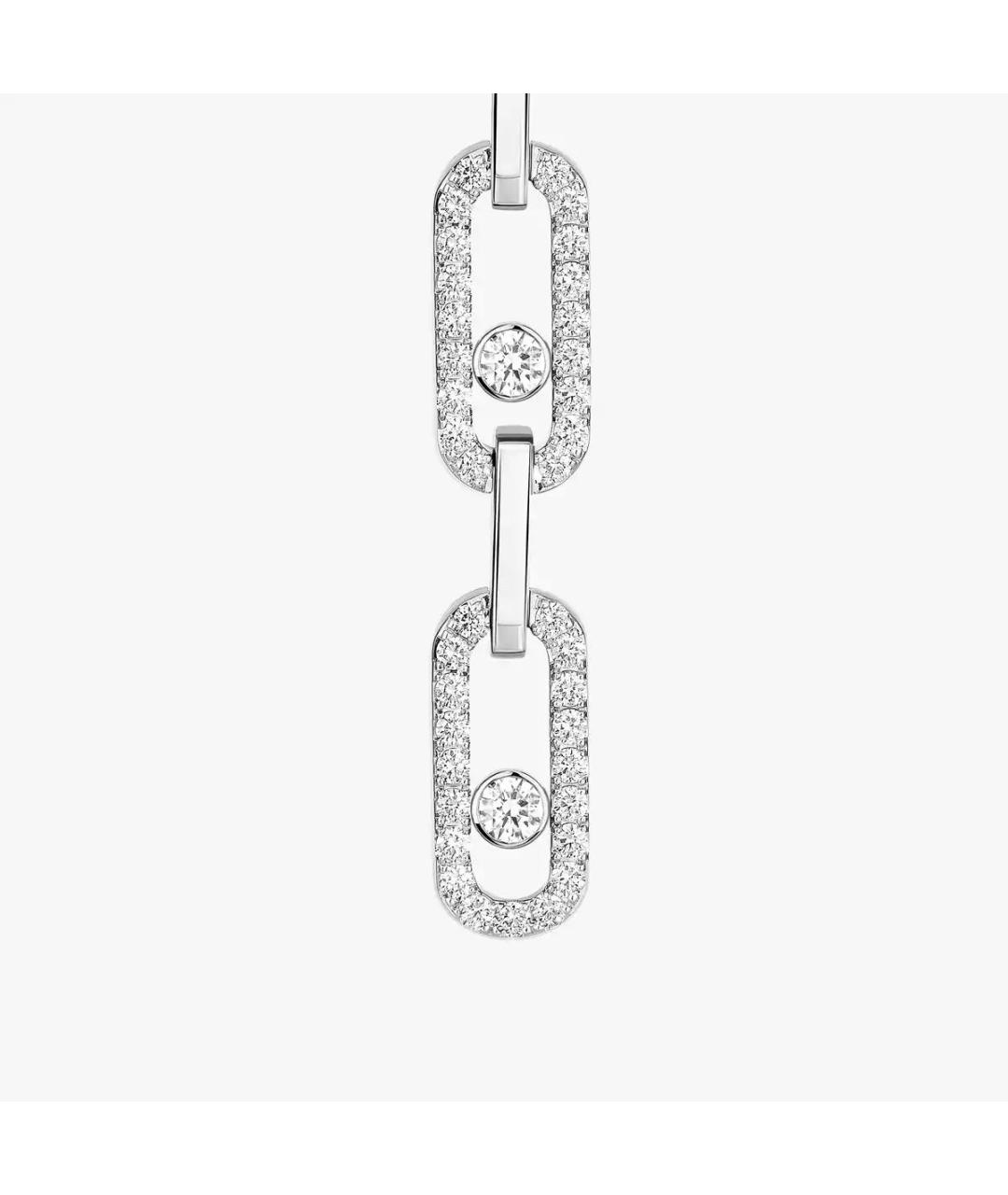 MESSIKA Серебряные серьги из белого золота, фото 4