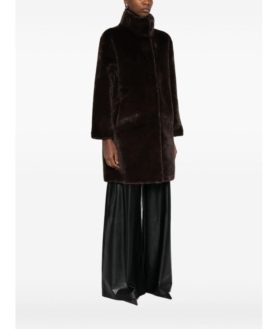 apPARIS Коричневая полиэстеровая шуба, фото 2