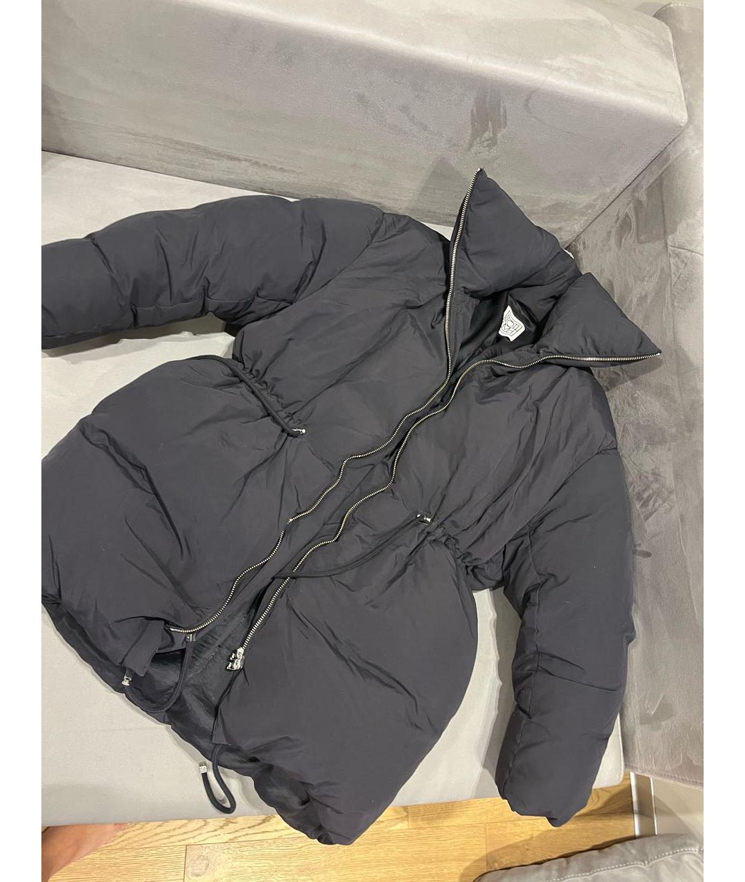 TOTEME Черный вискозный пуховик, фото 3