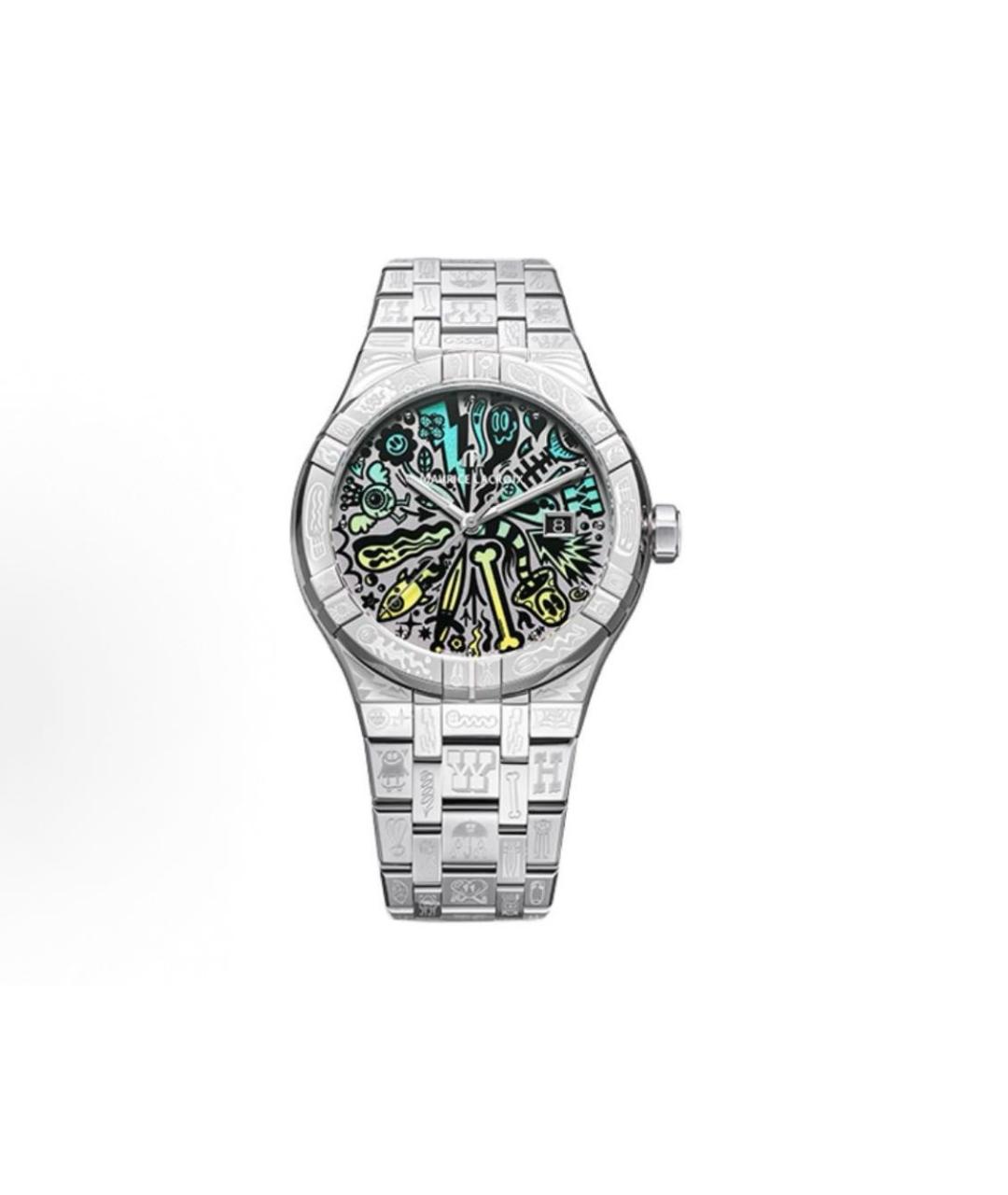 MAURICE LACROIX Мульти стальные часы, фото 4