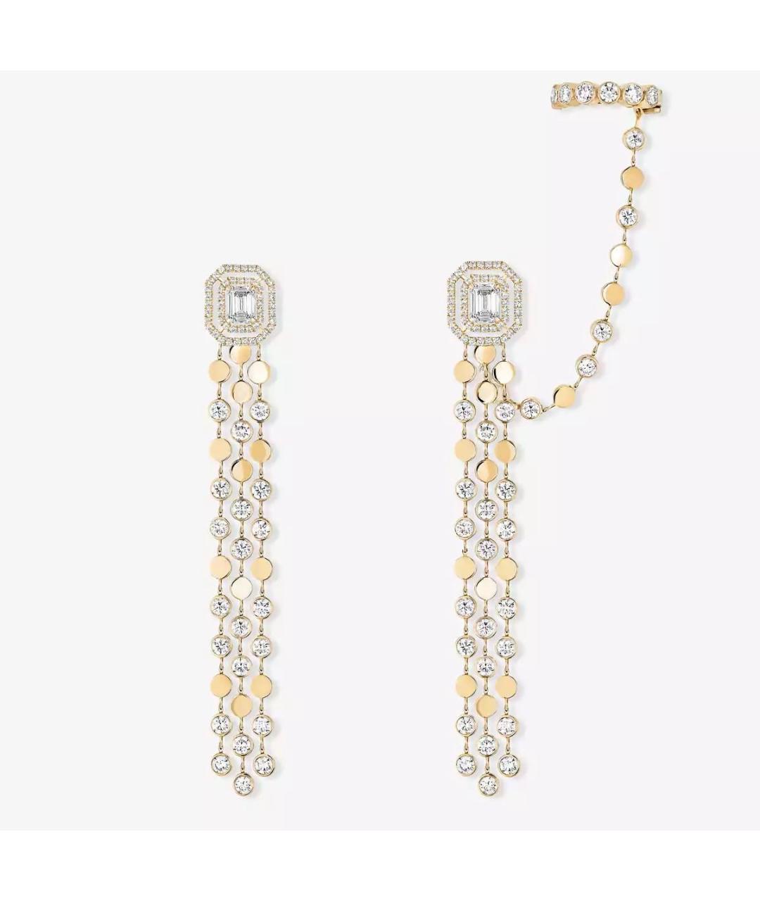 MESSIKA Золотые серьги из желтого золота, фото 3