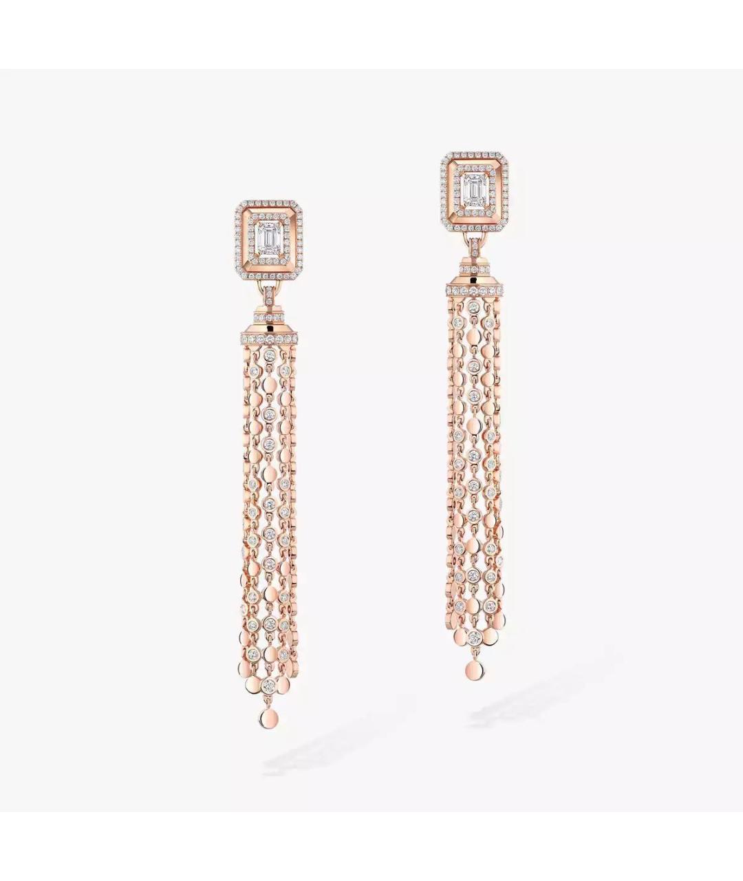 MESSIKA Золотые серьги из розового золота, фото 5