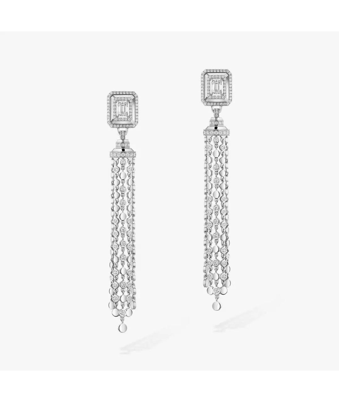 MESSIKA Серебряные серьги из белого золота, фото 6