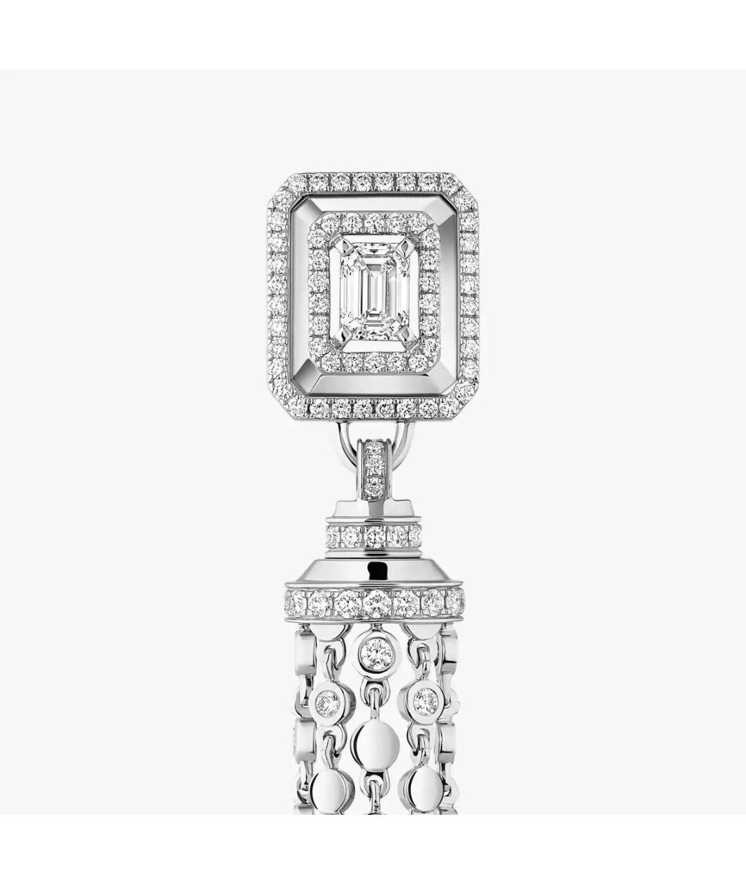 MESSIKA Серебряные серьги из белого золота, фото 4