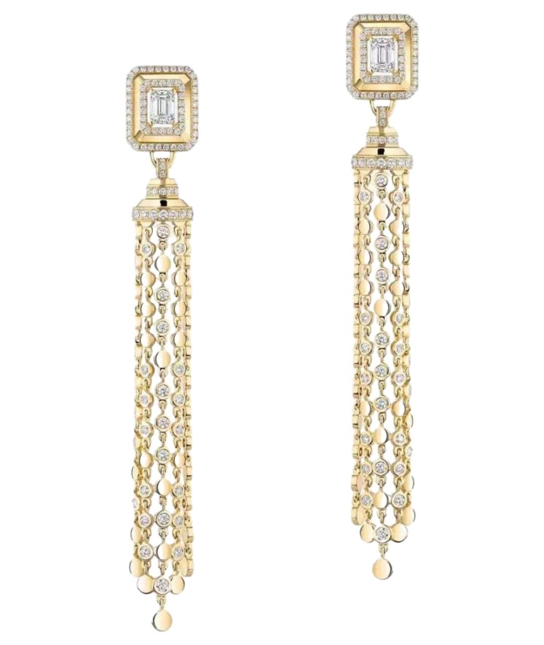 MESSIKA Золотые серьги из желтого золота, фото 1