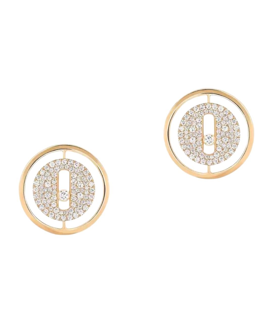 MESSIKA Золотые серьги из желтого золота, фото 1