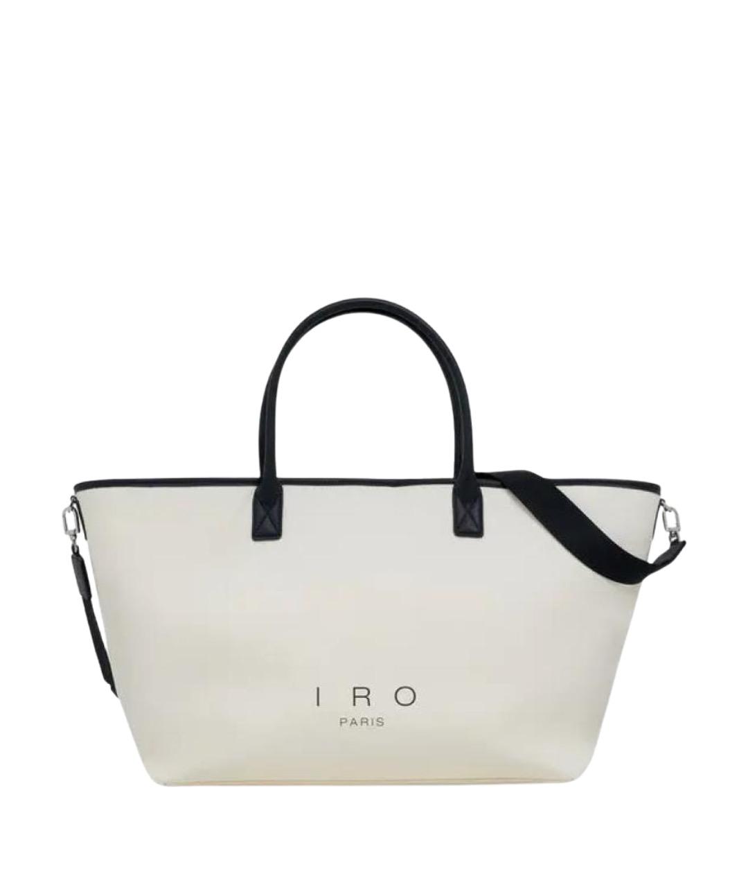 IRO Белая тканевая сумка тоут, фото 1