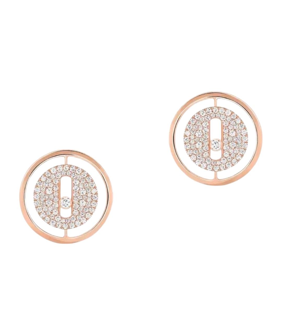 MESSIKA Золотые серьги из розового золота, фото 1